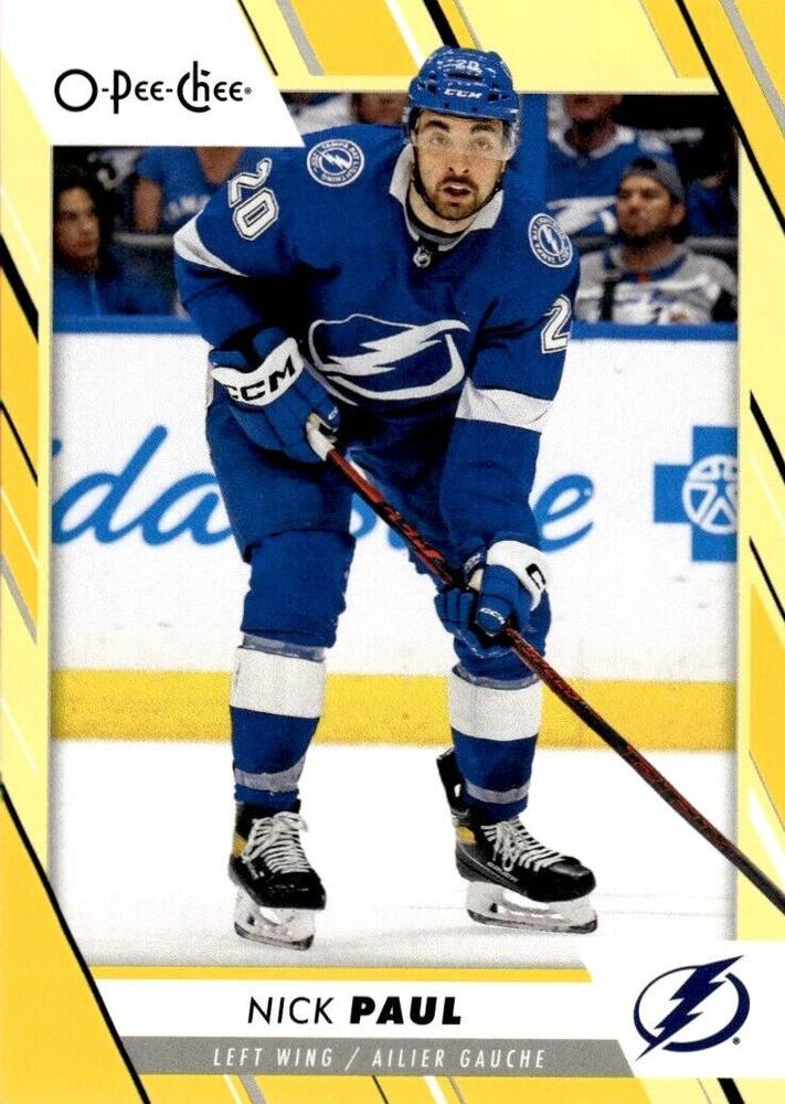 Nick Paul #343 Tampa Bay Lightning | 2023-24 O-Pee-Chee Yellow Border