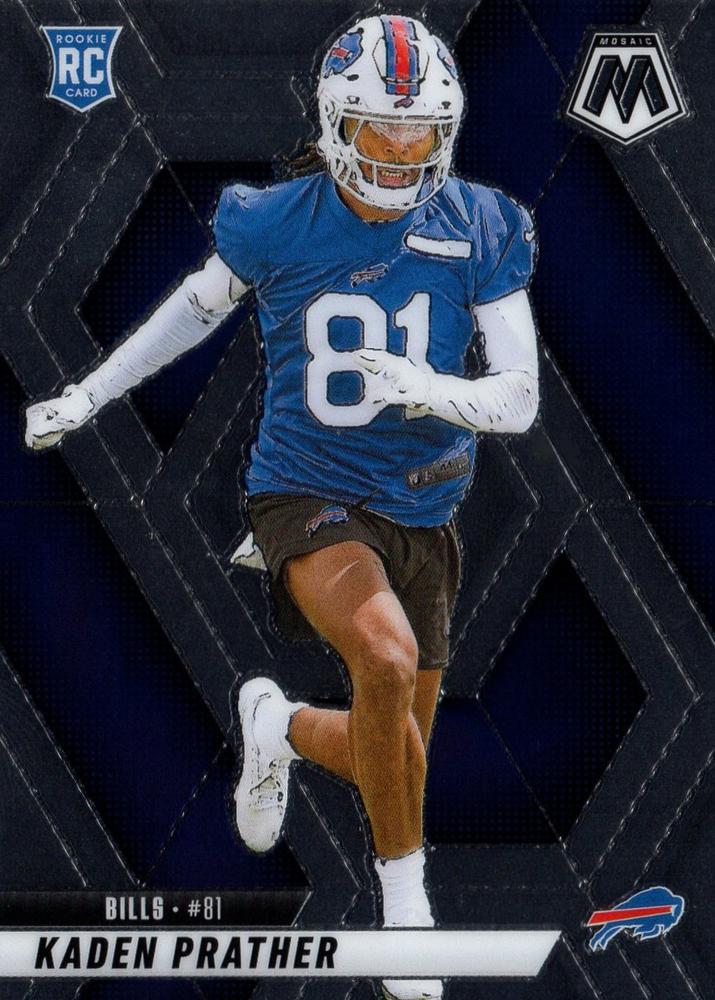 Kaden Prather #343 Buffalo Bills | 2025 Panini Mosaic | NFL Football