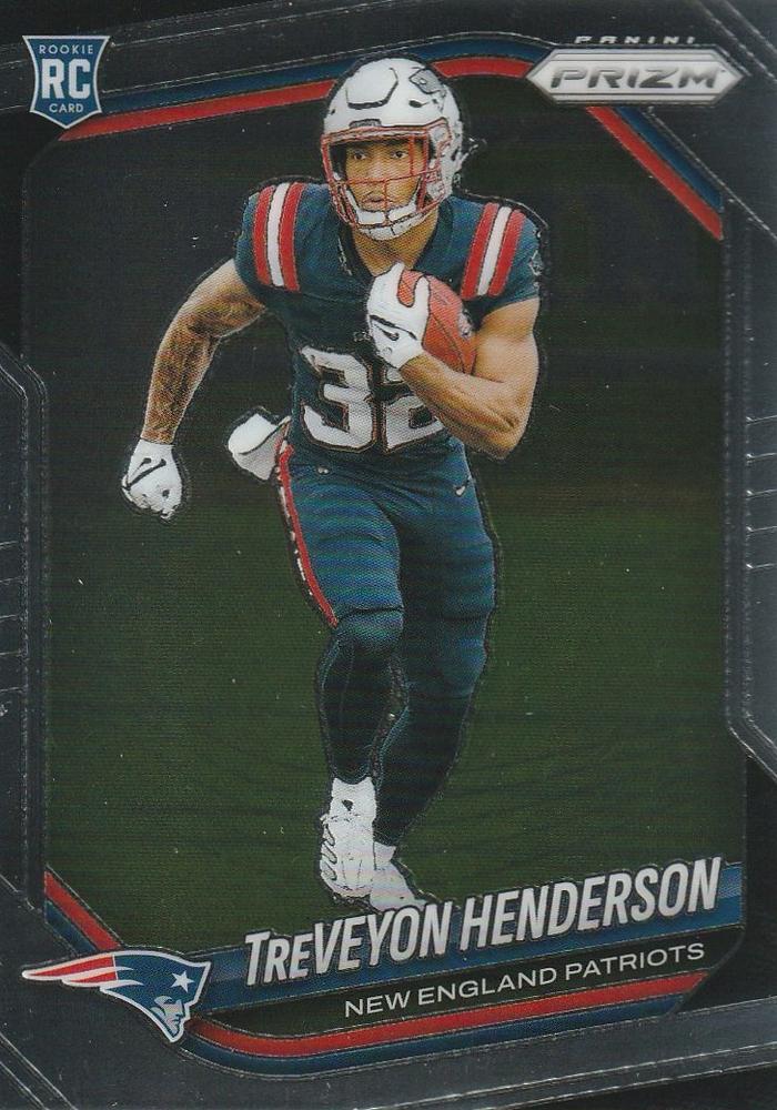 TreVeyon Henderson #343 New England Patriots | 2025 Panini Prizm | NFL Football