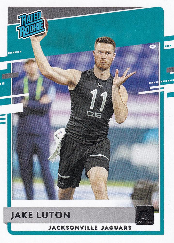 Jake Luton #344 Jacksonville Jaguars | 2020 Panini Donruss | NFL Football