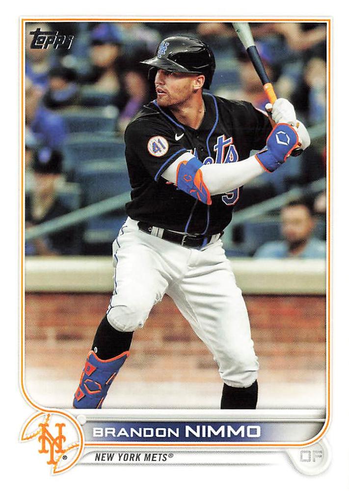 Brandon Nimmo #344 New York Mets | 2022 Topps