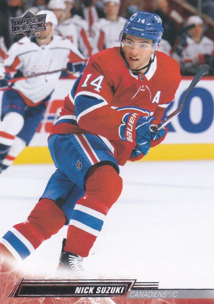 Nick Suzuki #344 Montreal Canadiens | 2022-23 Upper Deck