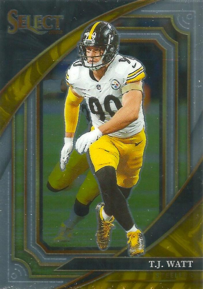T.J. Watt #344 Pittsburgh Steelers | 2022 Panini Select | NFL Football
