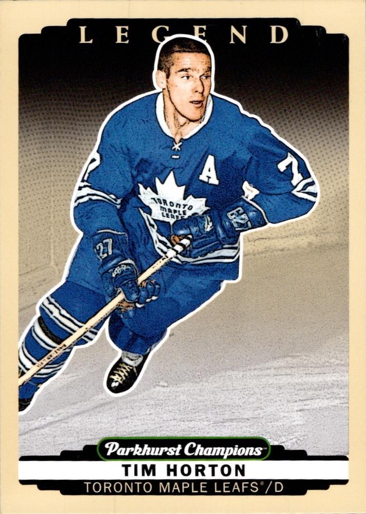 Tim Horton #344 Toronto Maple Leafs | 2022-23 Parkhurst Champions
