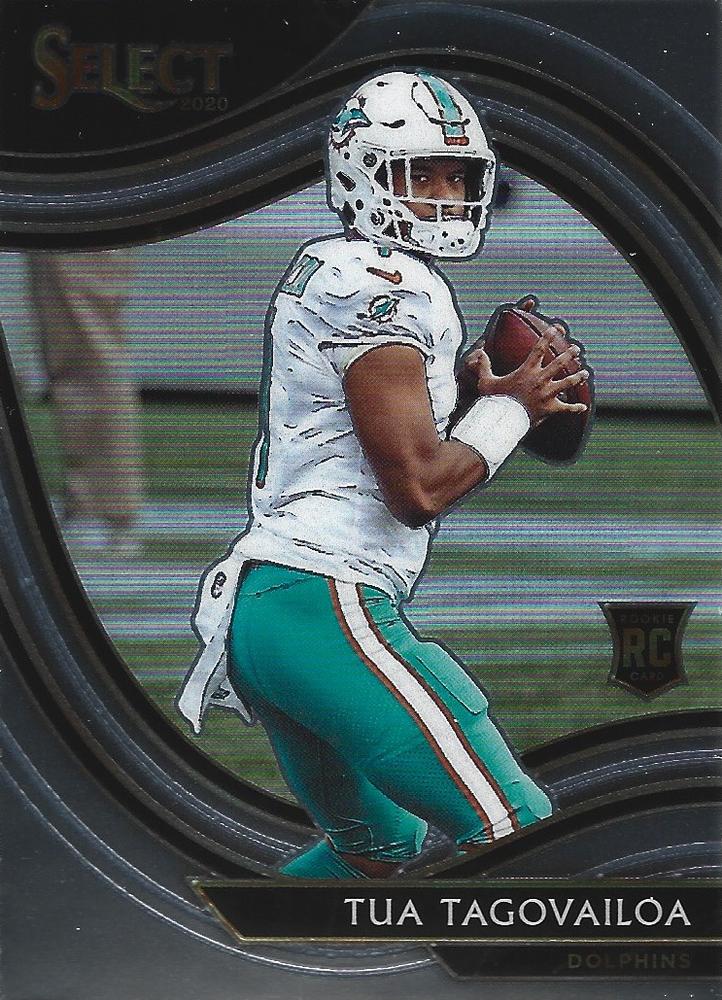 Tua Tagovailoa #345 Miami Dolphins | 2020 Panini Select |  | NFL Football