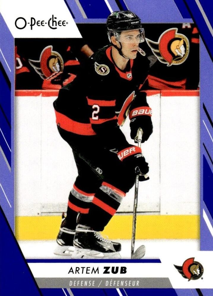 Artem Zub #346 Ottawa Senators | 2023-24 O-Pee-Chee Blue Border