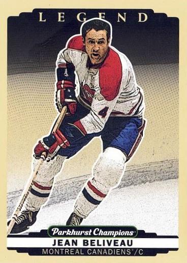 Jean Beliveau #346 Montreal Canadiens | 2022-23 Parkhurst Champions