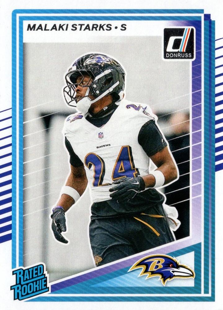 Malaki Starks #346 Baltimore Ravens | 2025 Donruss | NFL Football