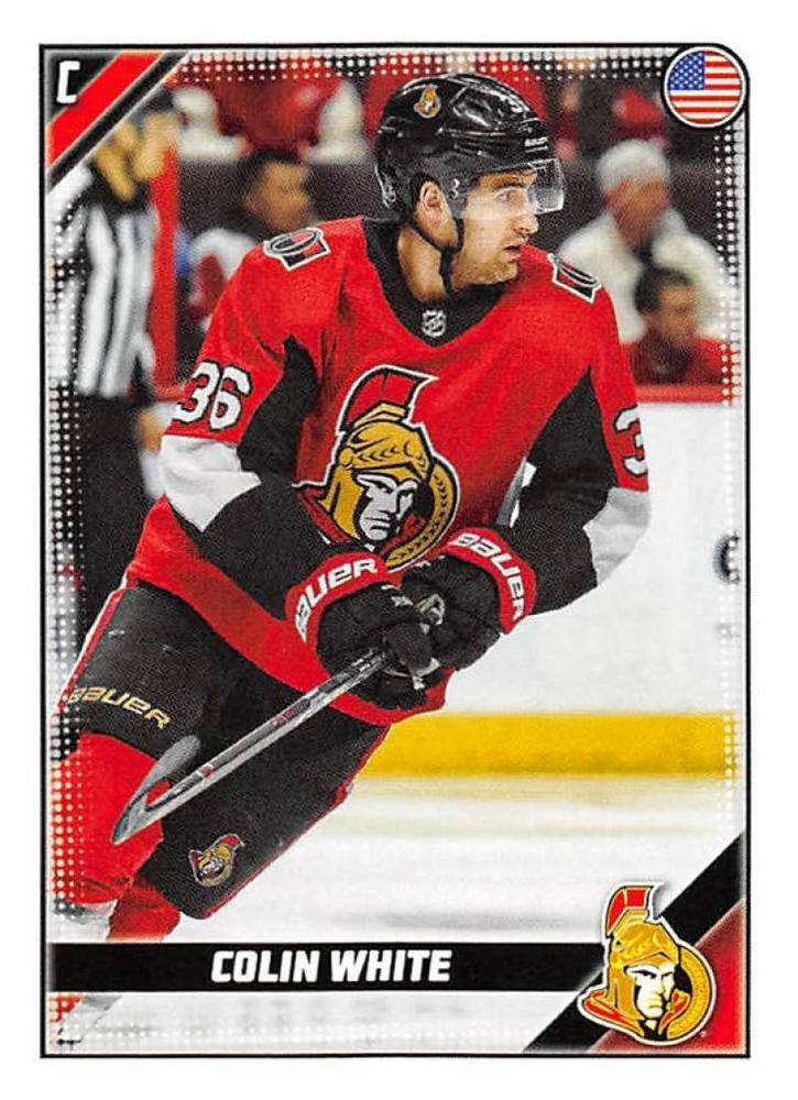 Colin White #347 Ottawa Senators | 2019-20 Topps NHL Sticker Collection
