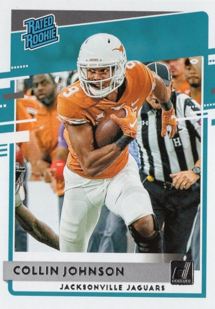Collin Johnson #347 Jacksonville Jaguars | 2020 Panini Donruss | NFL Football