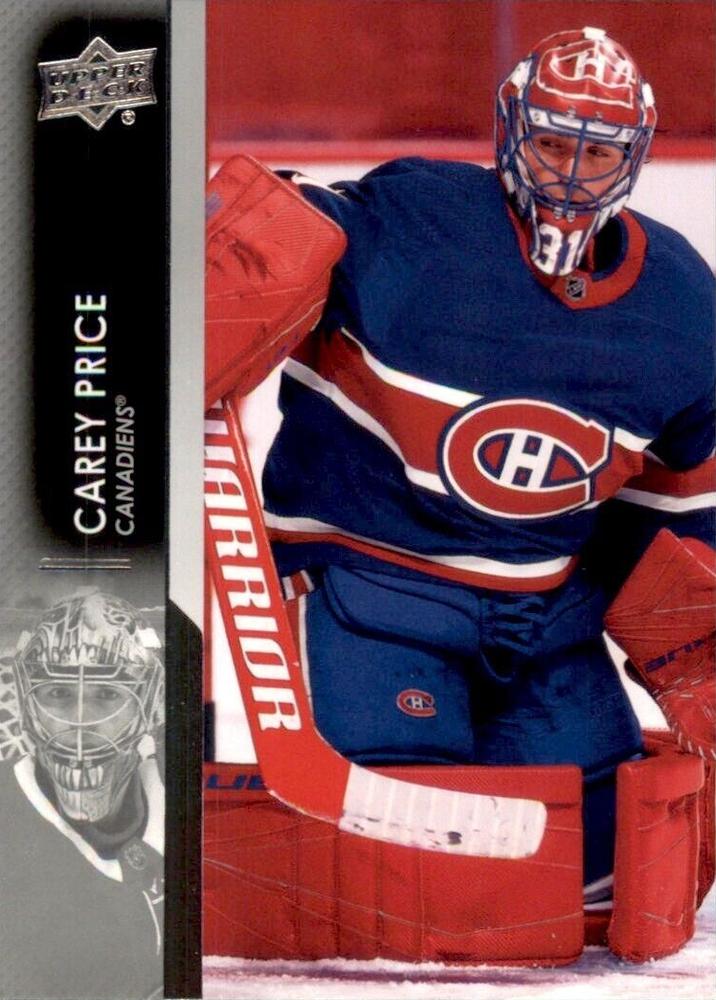 Carey Price #347 Montreal Canadiens | 2021-22 Upper Deck