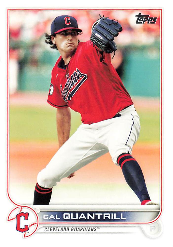 Cal Quantrill #347 Cleveland Guardians | 2022 Topps
