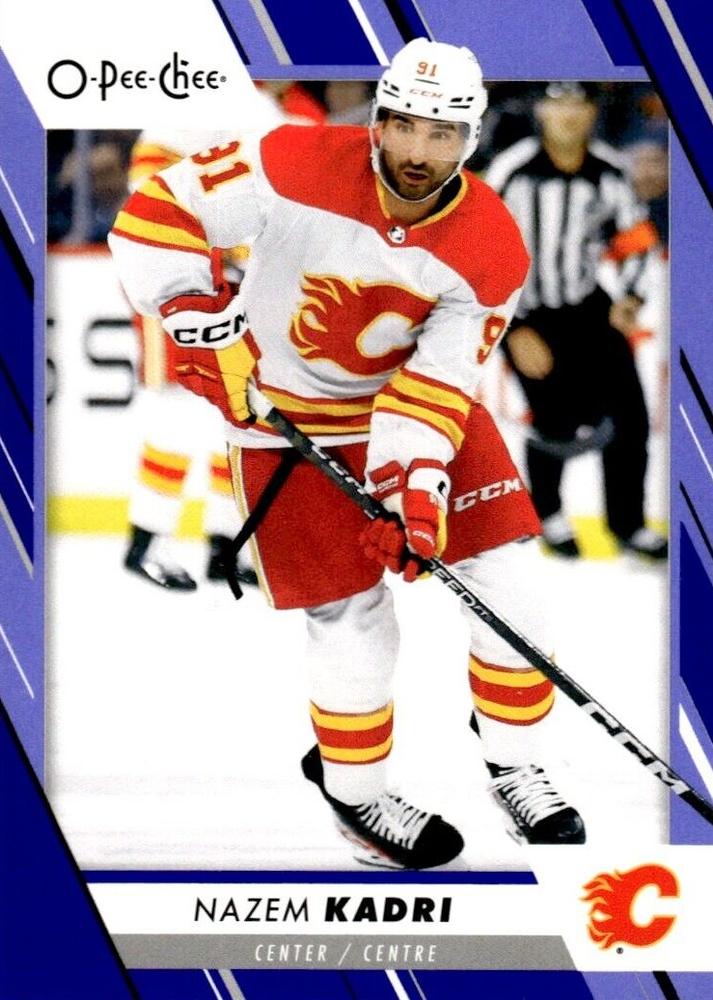 Nazem Kadri #347 Calgary Flames | 2023-24 O-Pee-Chee Blue Border