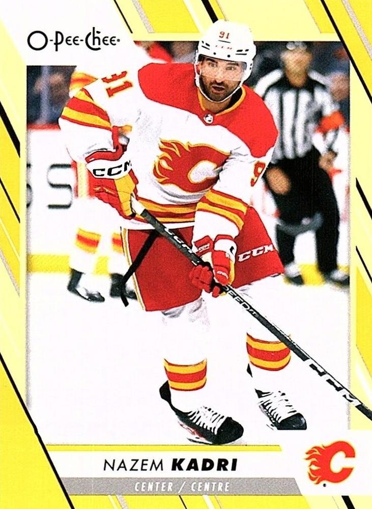 Nazem Kadri #347 Calgary Flames | 2023-24 O-Pee-Chee Yellow Border