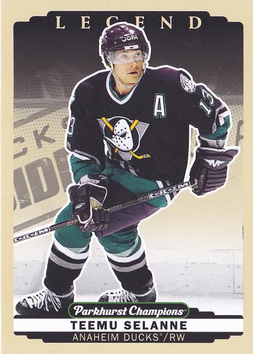 Teemu Selanne #347 Anaheim Ducks | 2022-23 Parkhurst Champions