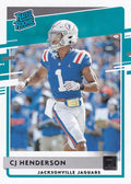 CJ Henderson #348 Jacksonville Jaguars | 2020 Panini Donruss | NFL Football