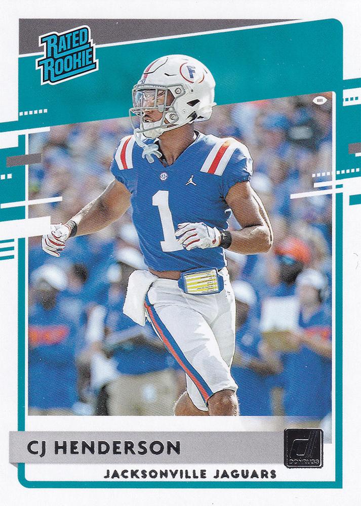 CJ Henderson #348 Jacksonville Jaguars | 2020 Panini Donruss | NFL Football