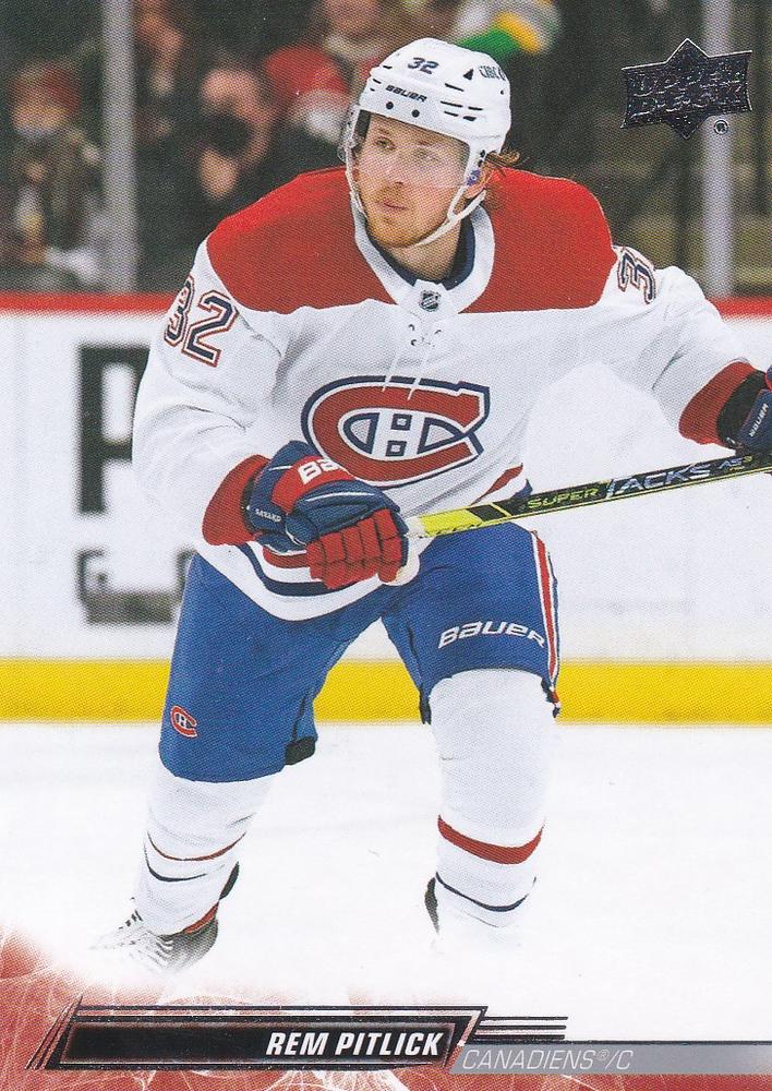 Rem Pitlick #348 Montreal Canadiens | 2022-23 Upper Deck