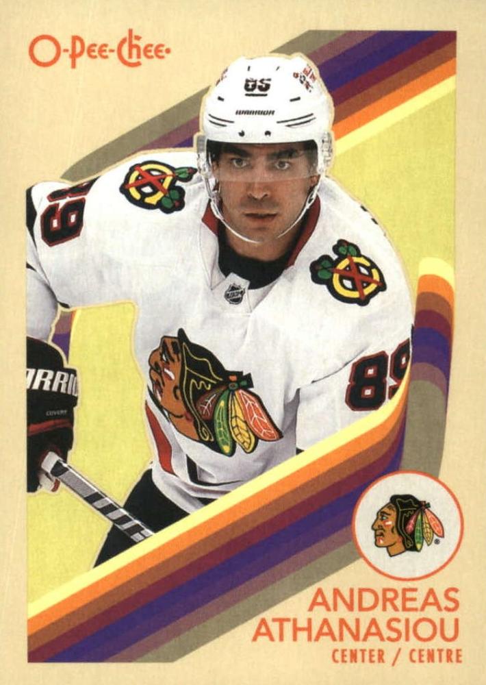 Andreas Athanasiou #348 Chicago Blackhawks | 2023-24 O-Pee-Chee Retro