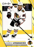 Andreas Athanasiou #348 Chicago Blackhawks | 2023-24 O-Pee-Chee Yellow Border