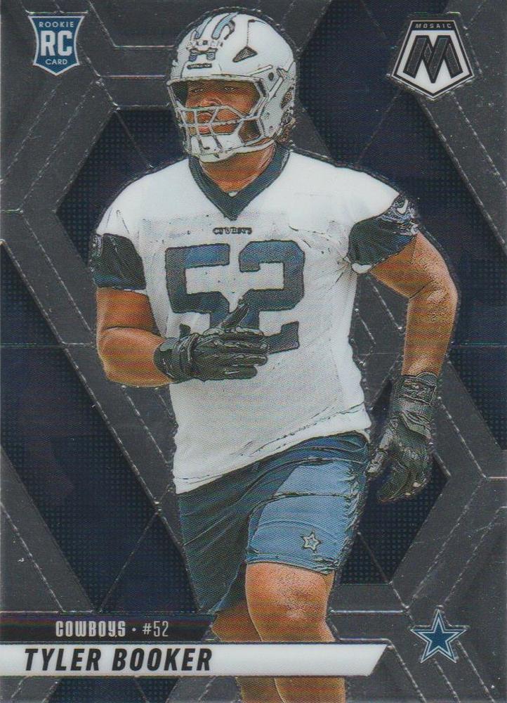Tyler Booker #348 Dallas Cowboys | 2025 Panini Mosaic | NFL Football