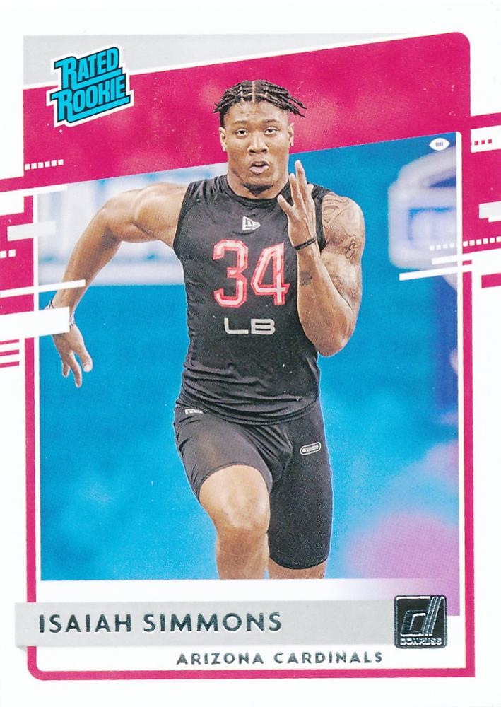 Isaiah Simmons #349 Arizona Cardinals | 2020 Panini Donruss | NFL Football