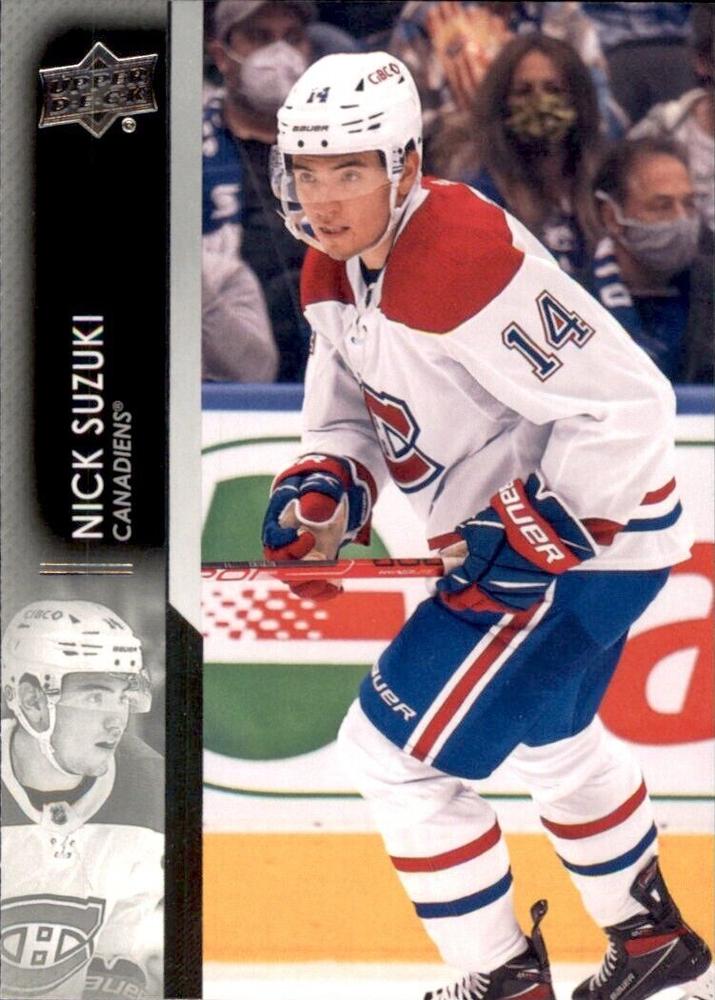 Nick Suzuki #349 Montreal Canadiens | 2021-22 Upper Deck