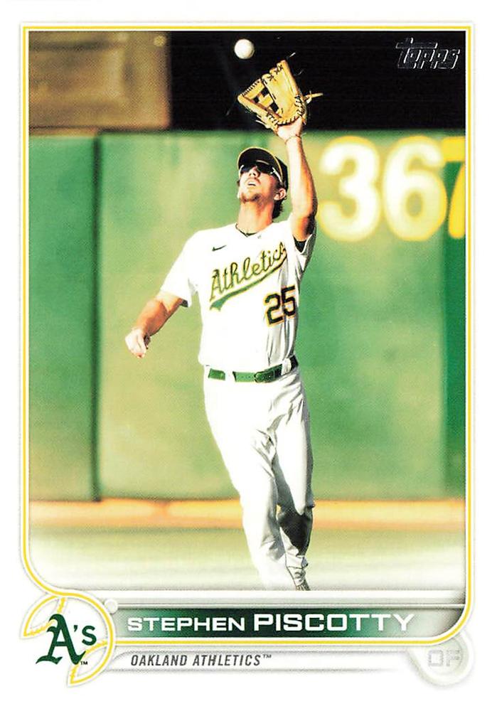 Stephen Piscotty #349 Oakland Athletics | 2022 Topps