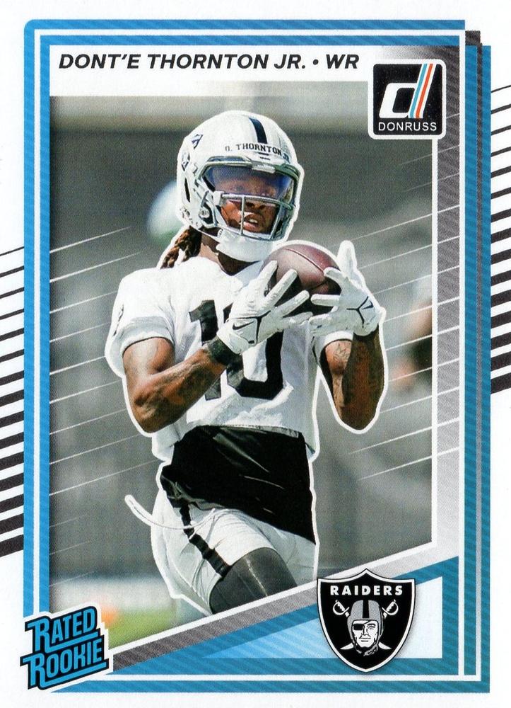 Dont’e Thornton Jr. #349 Las Vegas Raiders | 2025 Donruss | NFL Football