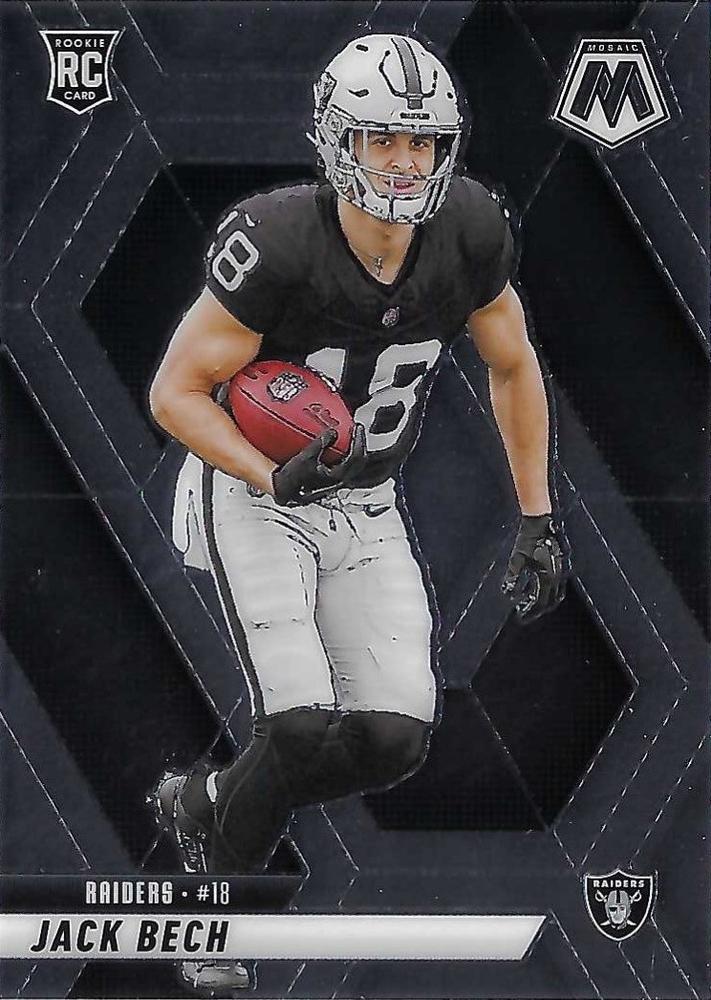 Jack Bech #349 Las Vegas Raiders | 2025 Panini Mosaic | NFL Football