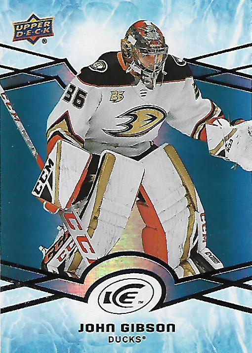 John Gibson #34 Anaheim Ducks | 2018-19 Upper Deck Ice