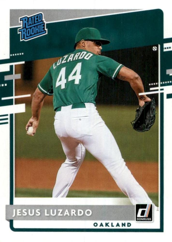 Jesus Luzardo #34 Oakland Athletics | 2020 Donruss