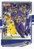 Marquise Brown #34 Baltimore Ravens | 2020 Panini Donruss | NFL Football