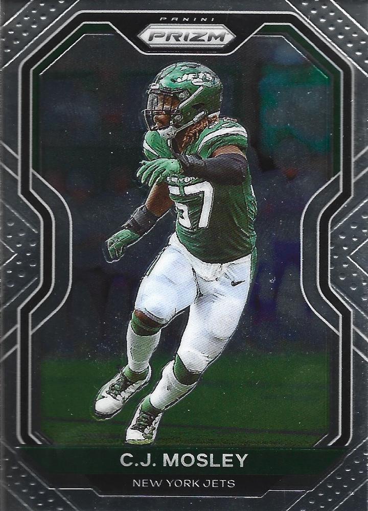 C.J. Mosley #34 New York Jets | 2020 Panini Prizm | NFL Football