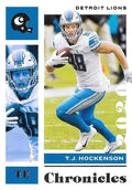 T.J. Hockenson #34 Detroit Lions | 2020 Panini Chronicles |  | NFL Football
