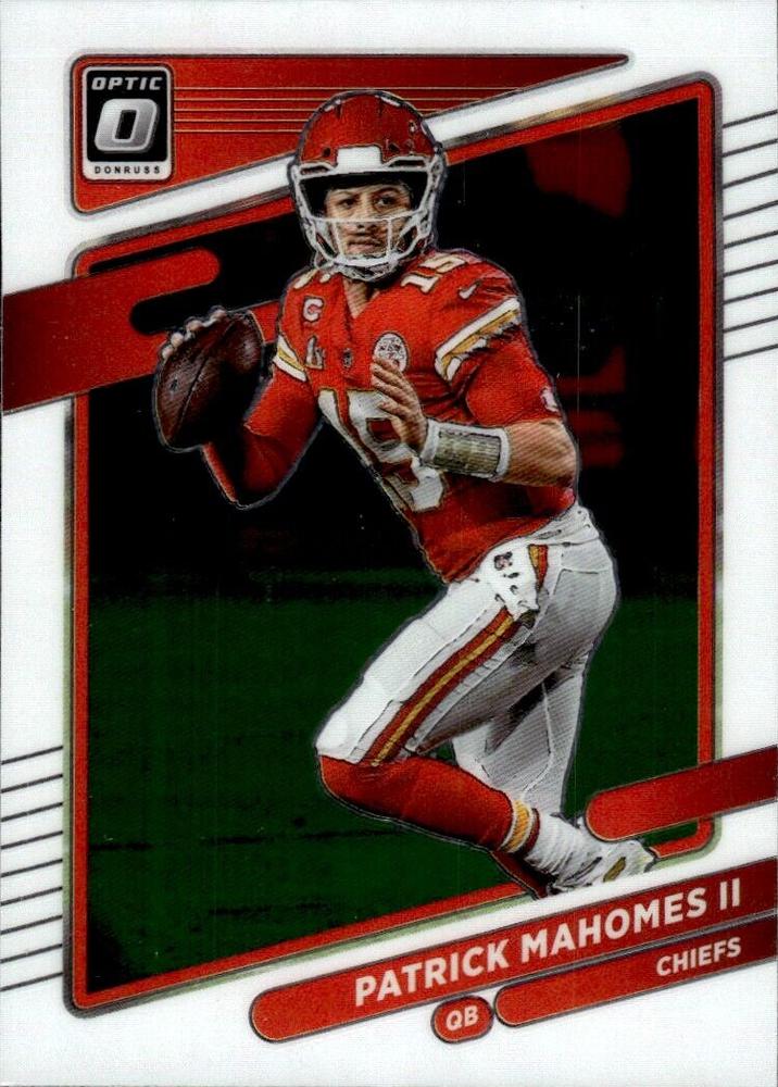 Patrick Mahomes II #34 Kansas City Chiefs | 2021 Donruss Optic | NFL Football