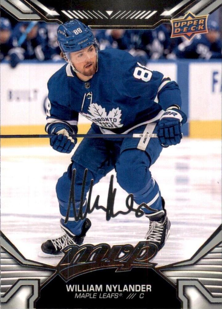 William Nylander #34 Toronto Maple Leafs | 2022-23 Upper Deck MVP Silver Script