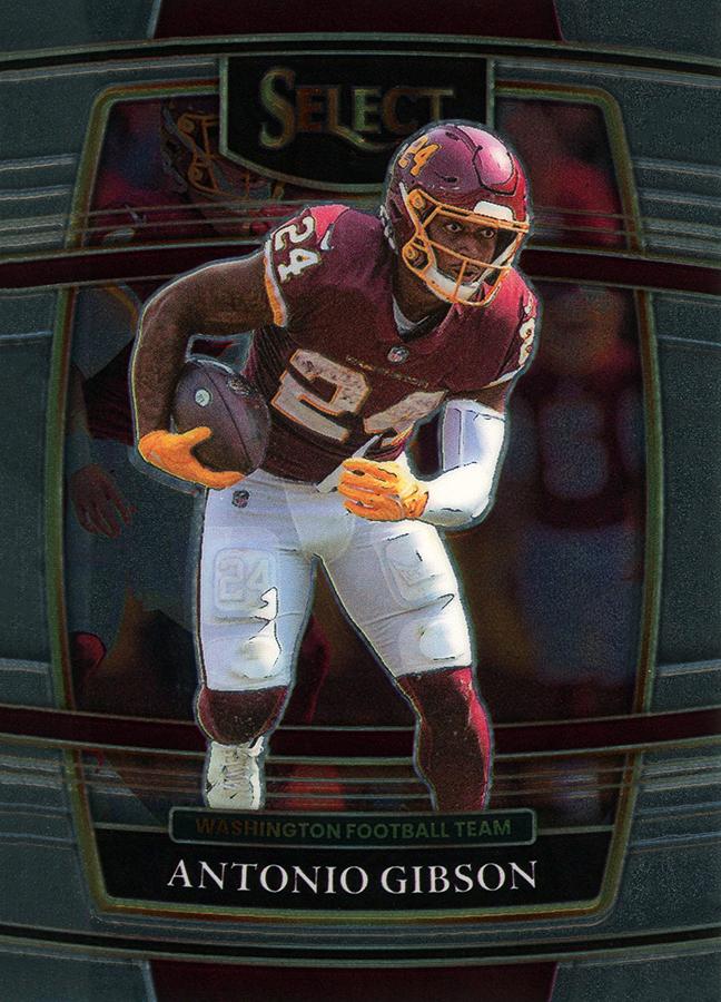 Antonio Gibson #34 | 2021 Panini Select |  | NFL Football