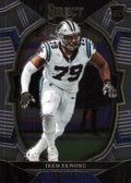 Ikem Ekwonu #34 Carolina Panthers | 2022 Panini Select | NFL Football