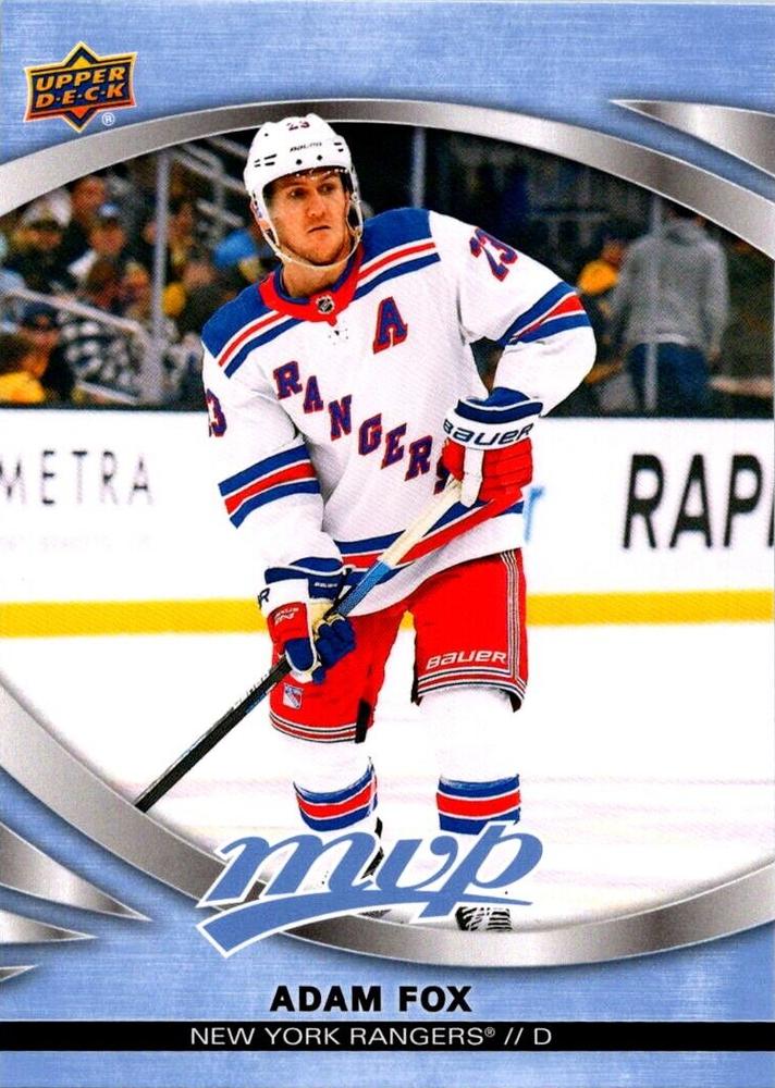 Adam Fox #34 New York Rangers | 2023-24 Upper Deck MVP