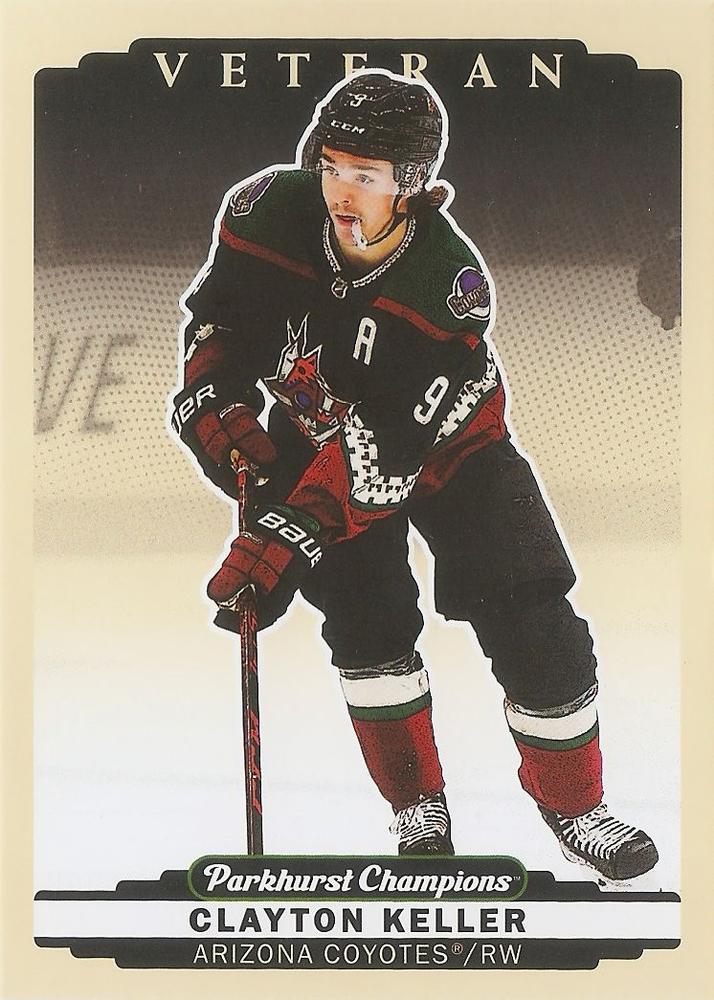 Clayton Keller #34 Arizona Coyotes | 2022-23 Parkhurst Champions
