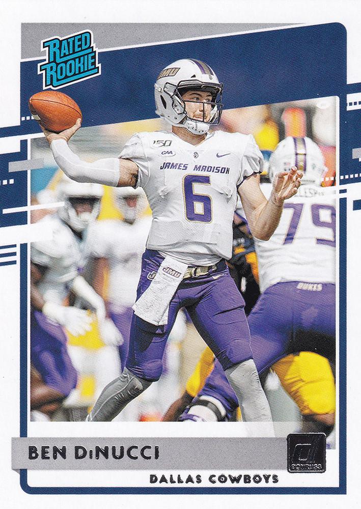 Ben DiNucci #350 Dallas Cowboys | 2020 Panini Donruss | NFL Football