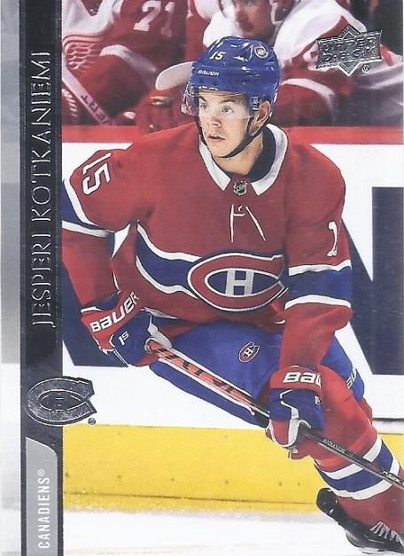 Jesperi Kotkaniemi #350 Montreal Canadiens | 2020-21 Upper Deck