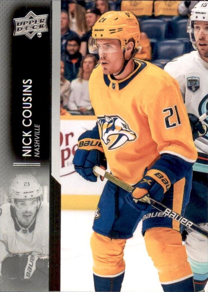 Nick Cousins #350 Nashville Predators | 2021-22 Upper Deck