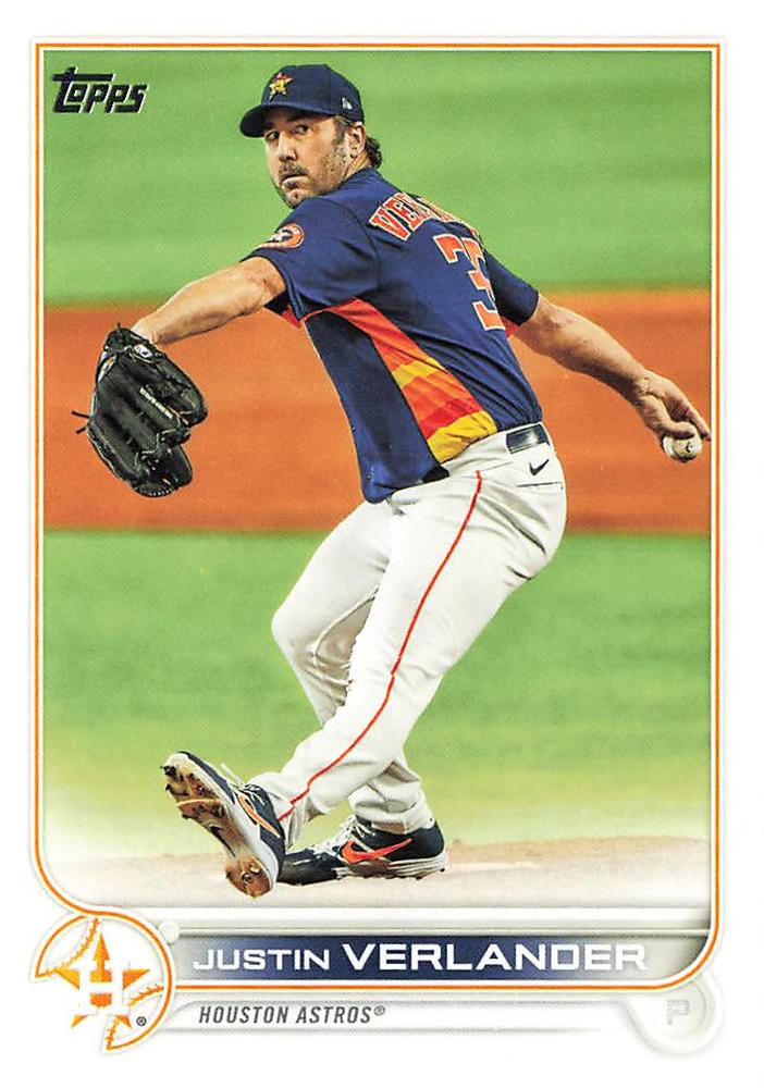 Justin Verlander #350 Houston Astros | 2022 Topps