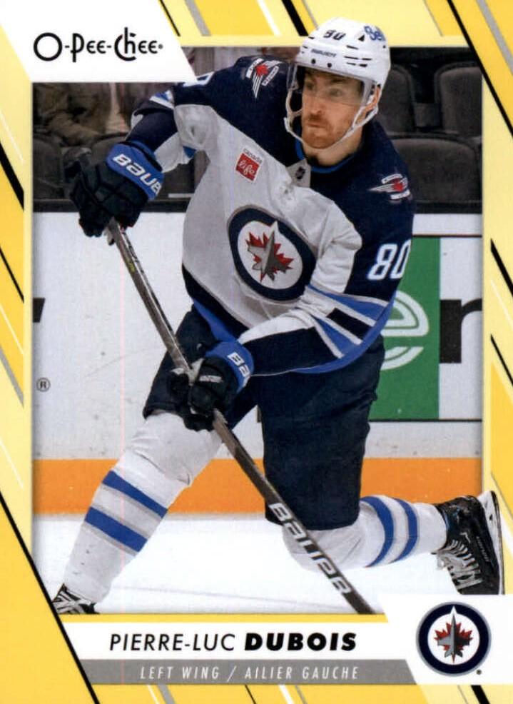 Pierre-Luc Dubois #350 Winnipeg Jets | 2023-24 O-Pee-Chee Yellow Border