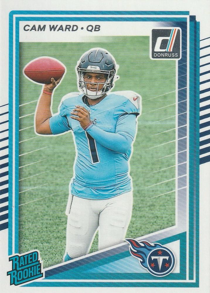 Cam Ward #350 Tennessee Titans | 2025 Donruss | NFL Football