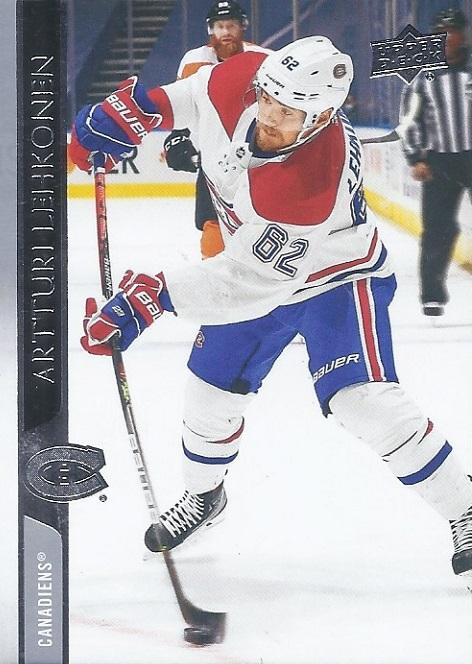 Artturi Lehkonen #351 Montreal Canadiens | 2020-21 Upper Deck