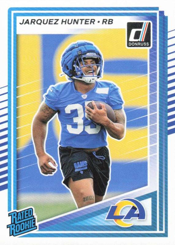 Jarquez Hunter #352 Los Angeles Rams | 2025 Donruss | NFL Football