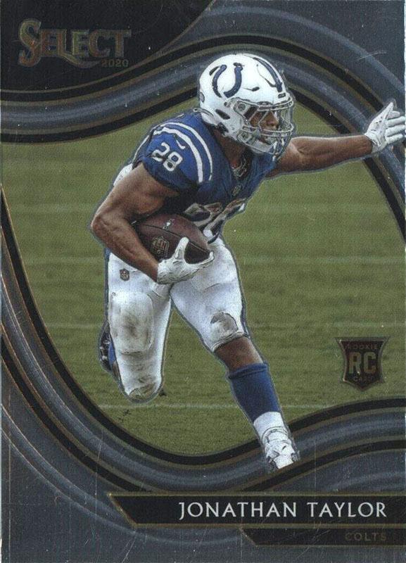 Jonathan Taylor #353 Indianapolis Colts | 2020 Panini Select |  | NFL Football